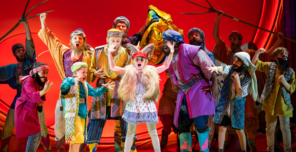 Cast of Joseph and his Technicolour Dreamcoat 